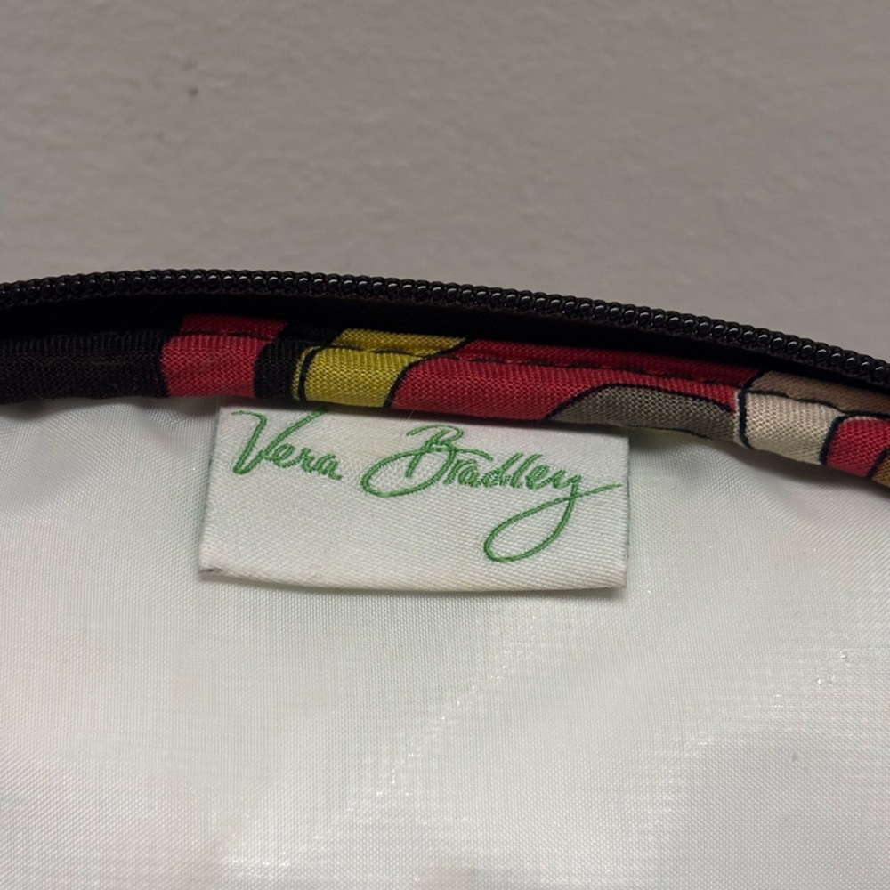 Vera Bradley Puccini Cool Keeper Insulated Small Lunch Baggie 7.25 inches tall - Picture 7 of 9